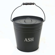 Castle Living Black Ash Bucket & Lid