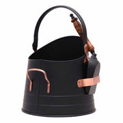 Castle Living Coal Bucket & Shovel - Black & Antique Copper