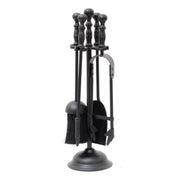Castle Living Orb 5 Piece 16" Companion Set - Black