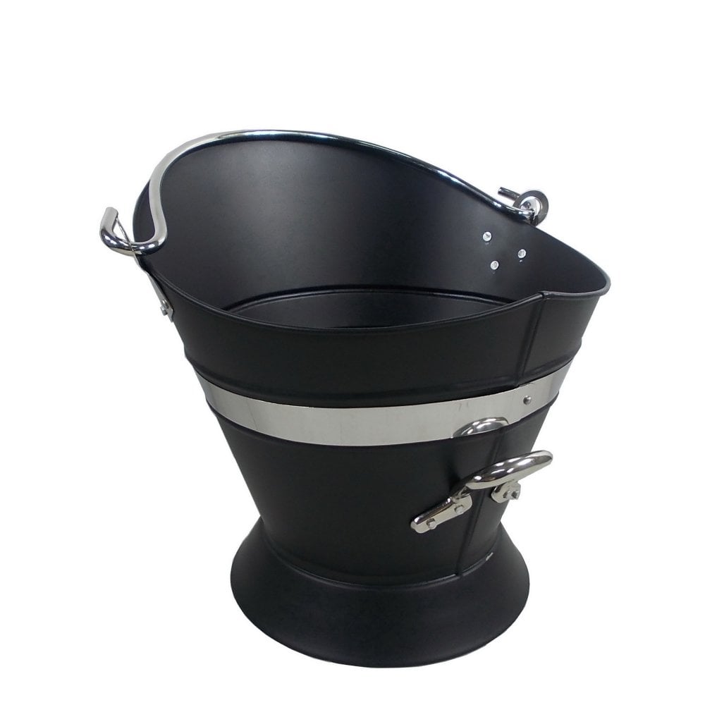Silver Band Waterloo Coal Bucket