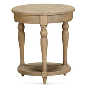 Chateau Rustic Round Side Table