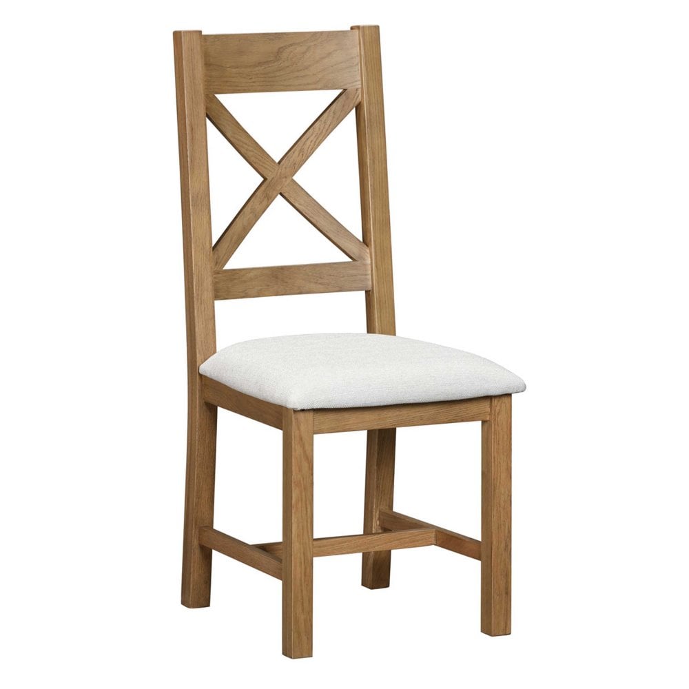 Chatsworth Cross Back Dining Chair - Medium Oak