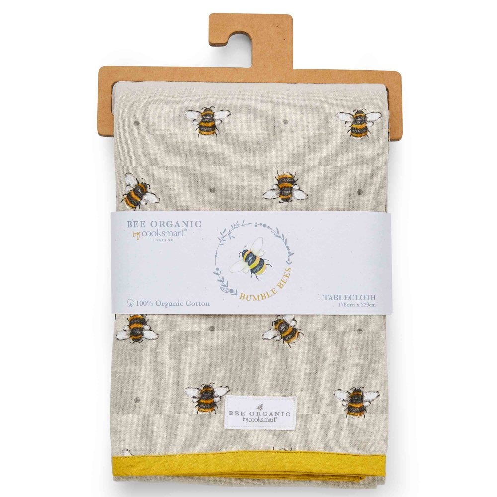 Cooksmart Bumble Bees Tablecloth