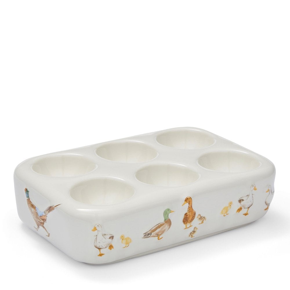 Cooksmart Buttercup Farm Ceramic Egg Storage