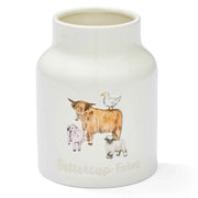 Cooksmart Buttercup Farm Ceramic Utensil Pot