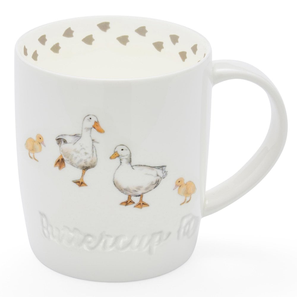 Cooksmart Buttercup Farm Ducks Barrel Mug