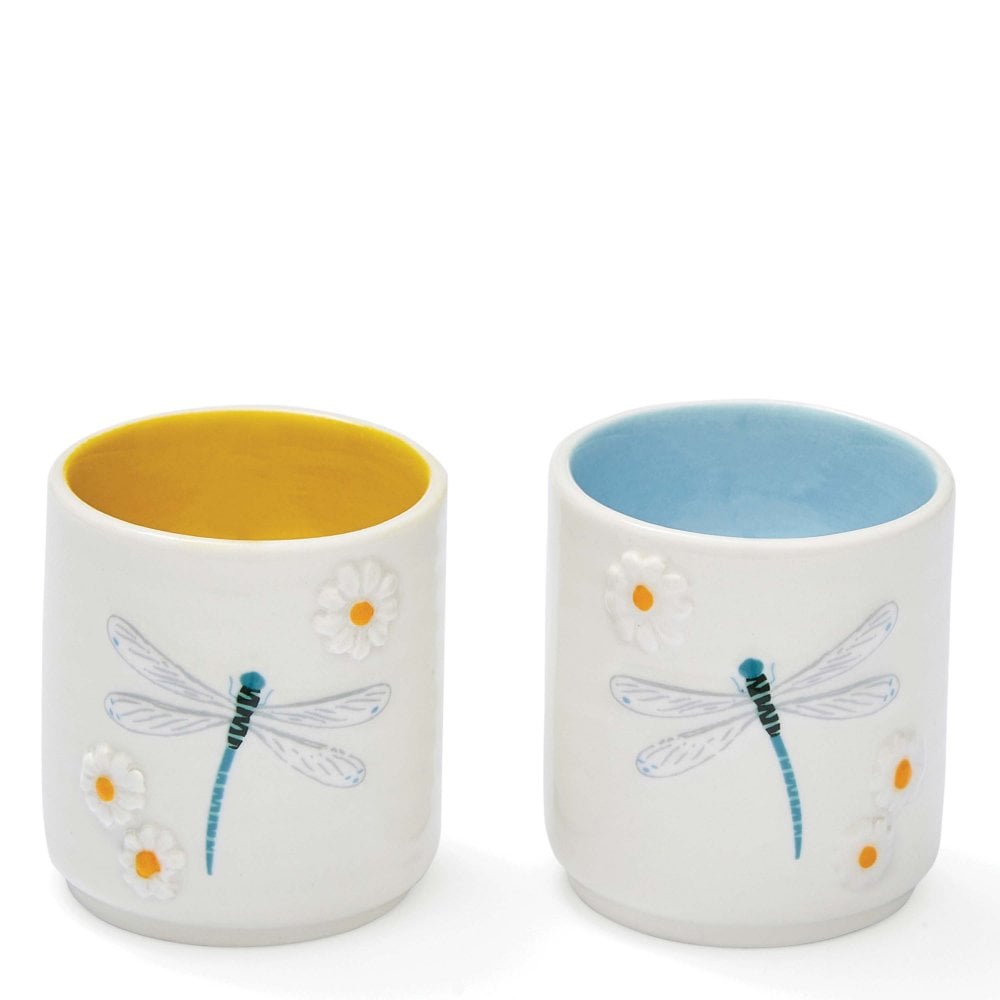 Cooksmart English Meadow Set of 2 Stackable Egg Cups