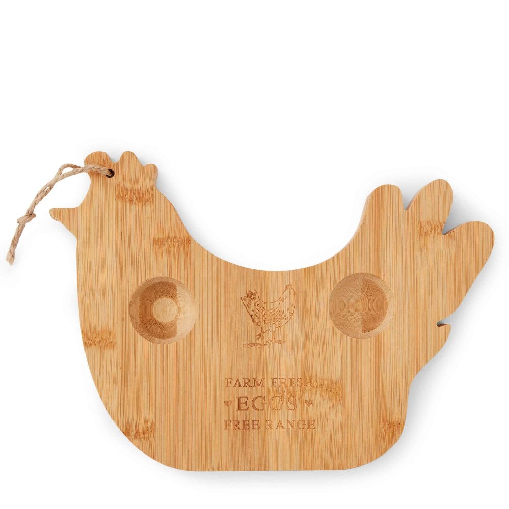 Cooksmart Hen House Lane Bamboo Breakfast Board