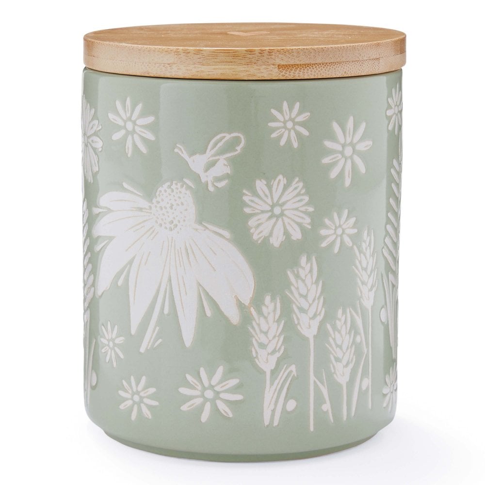 Cooksmart Homestead Ceramic Canister - Sage