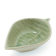 Cooksmart Homestead Leaf Ceramic Tea Bag Tidy