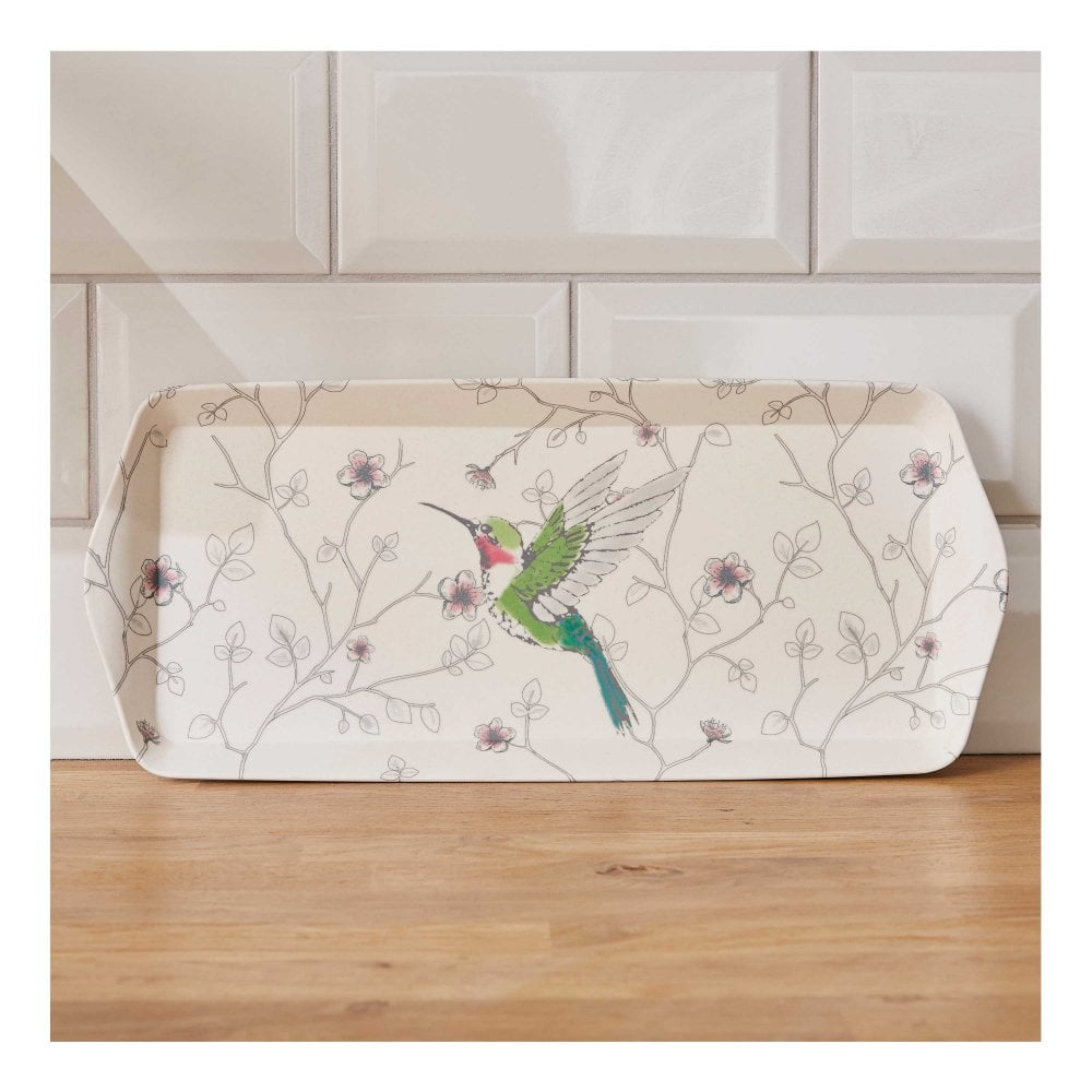 Cooksmart Hummingbirds Bamboo Mix Small Tray