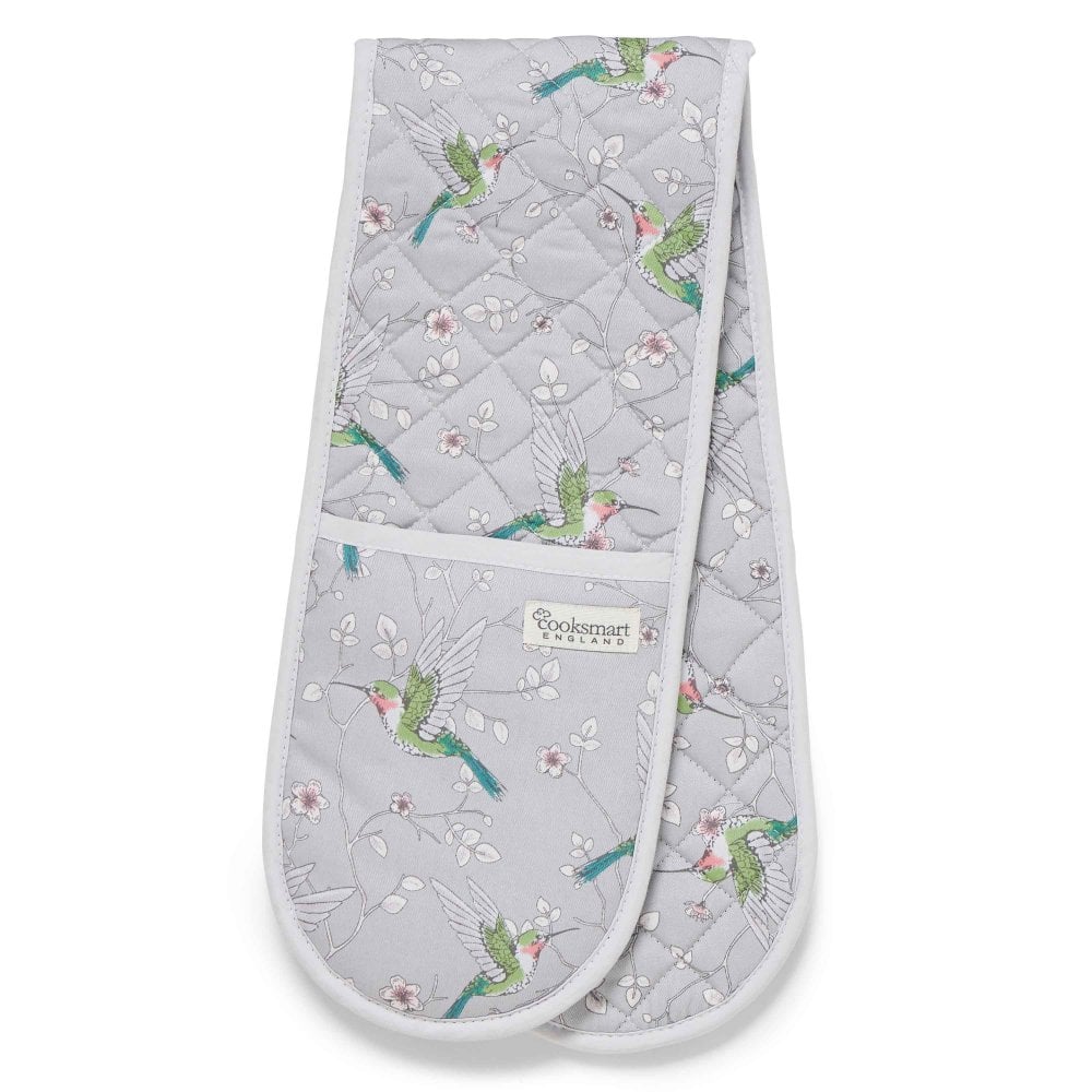 Cooksmart Hummingbirds Double Oven Glove