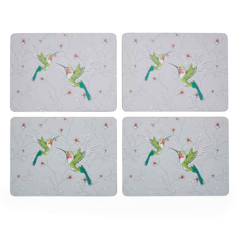 Cooksmart Hummingbirds Pack of 4 Placemats