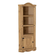 Corona Corner Unit in Distressed Waxed Pine