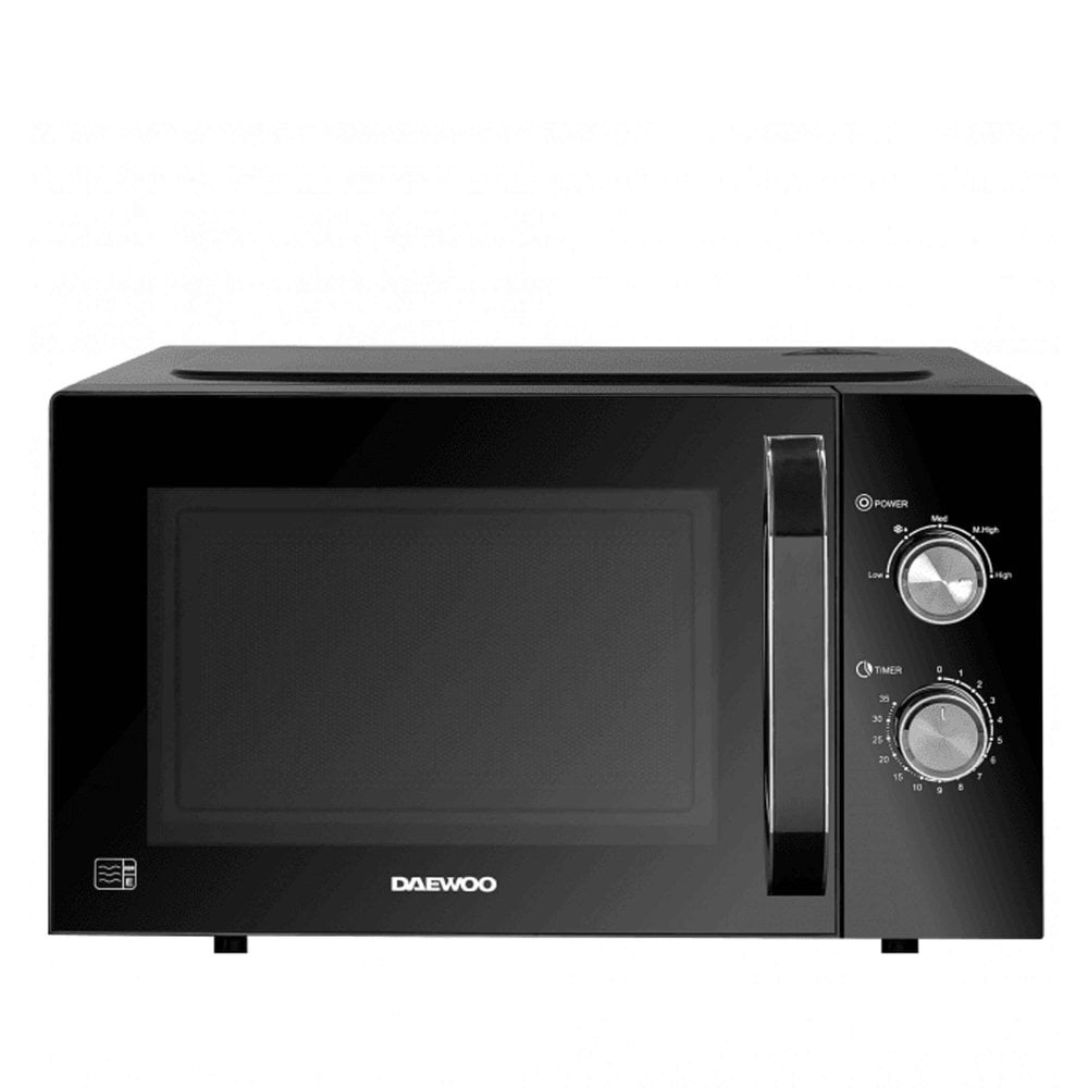 Daewoo SDA2085 23L 800W Manaual Microwave - Black