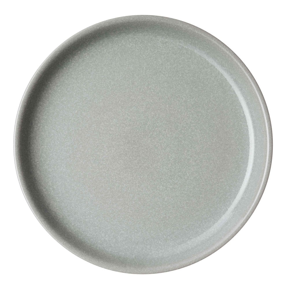 Denby Elements Light Grey Coupe Dinner Plate