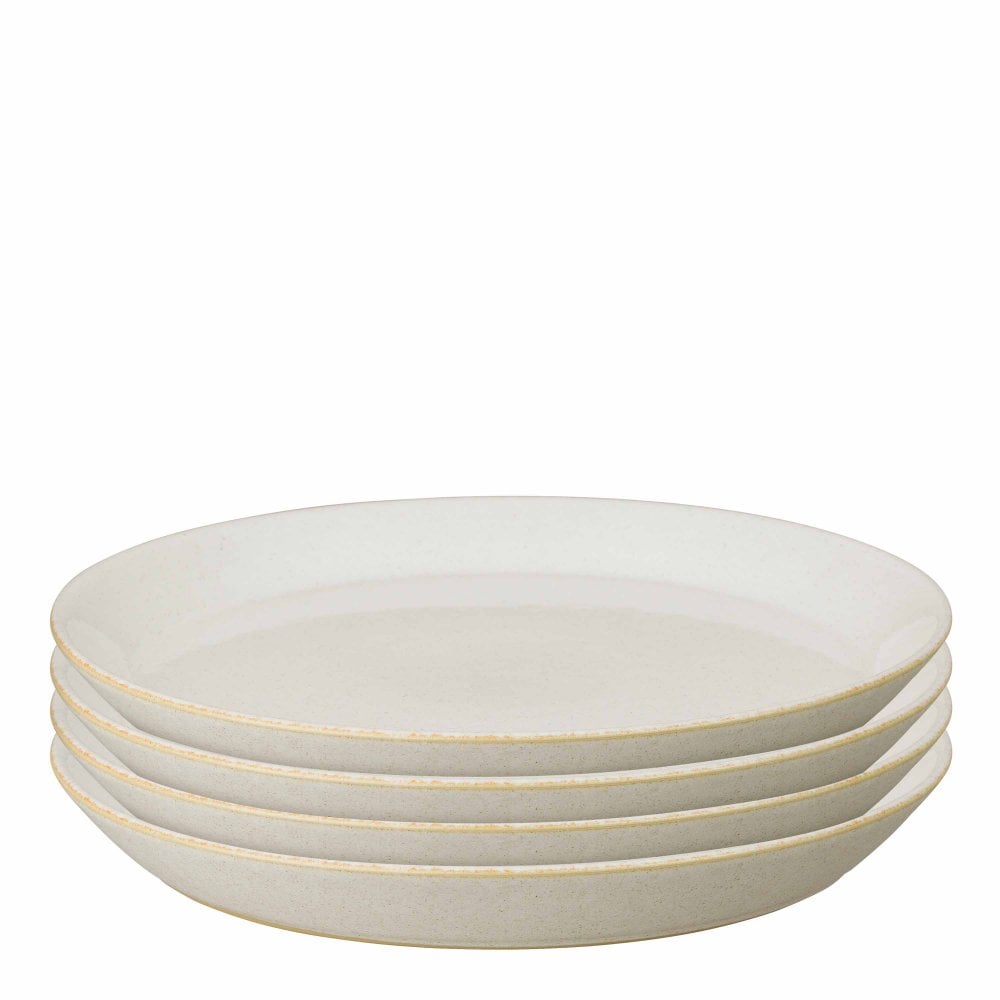 Denby Impression Cream Medium Plates (Set of 4)