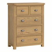 Dorchester Oak 2 Over 3 Chest