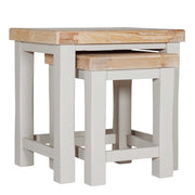 Doune Oak Nest of Tables – Taupe
