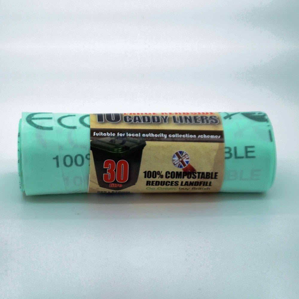 Eco Bag 30L Caddy Liner - 10 Pack