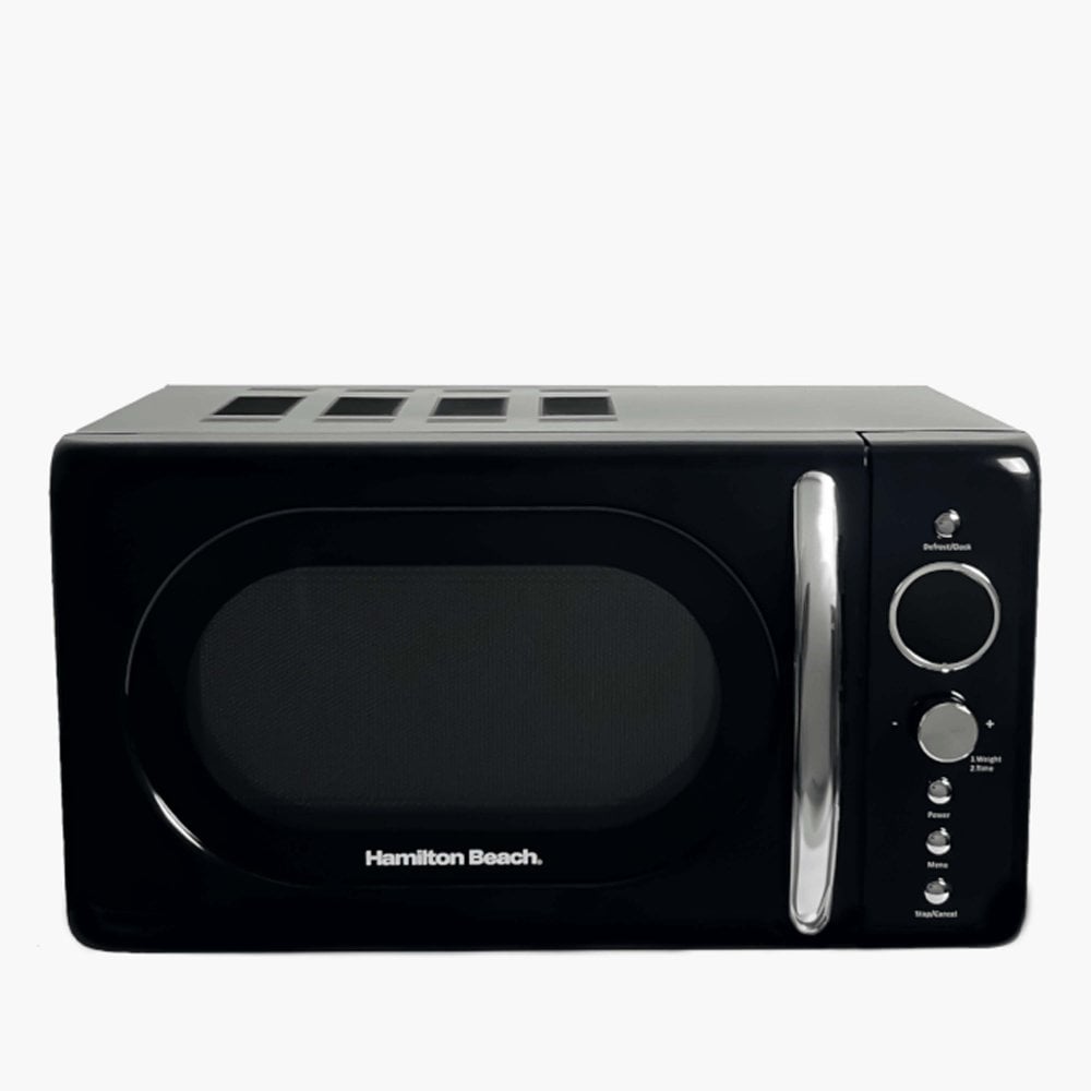 Hamilton Beach HB70H20B 20L 700W Retro Microwave Oven - Black