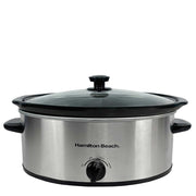 Hamilton Beach HBSC070S 6.5L Silver Slow Cooker