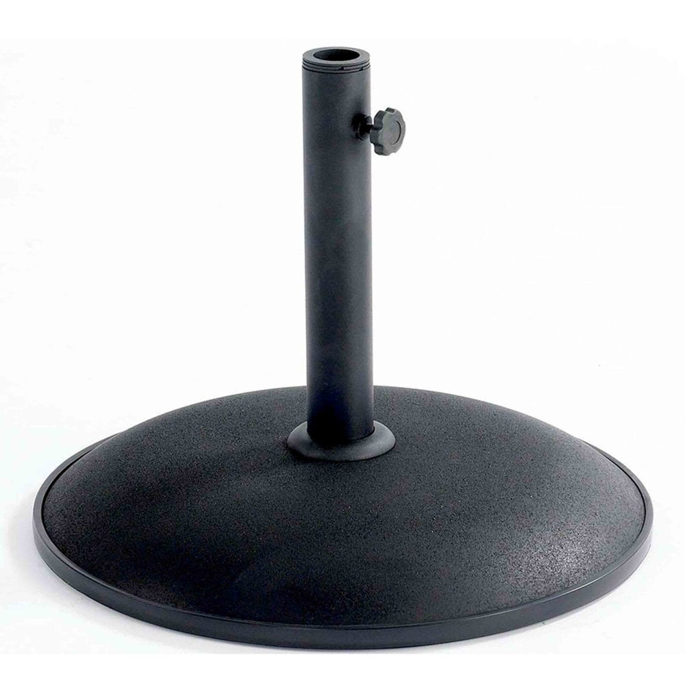 Hartman 25kg Round Concrete Parasol Base - Black
