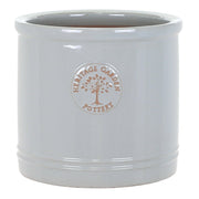 Heritage Cylinder Ecylinh 38cm Ceramic Garden Pot in White