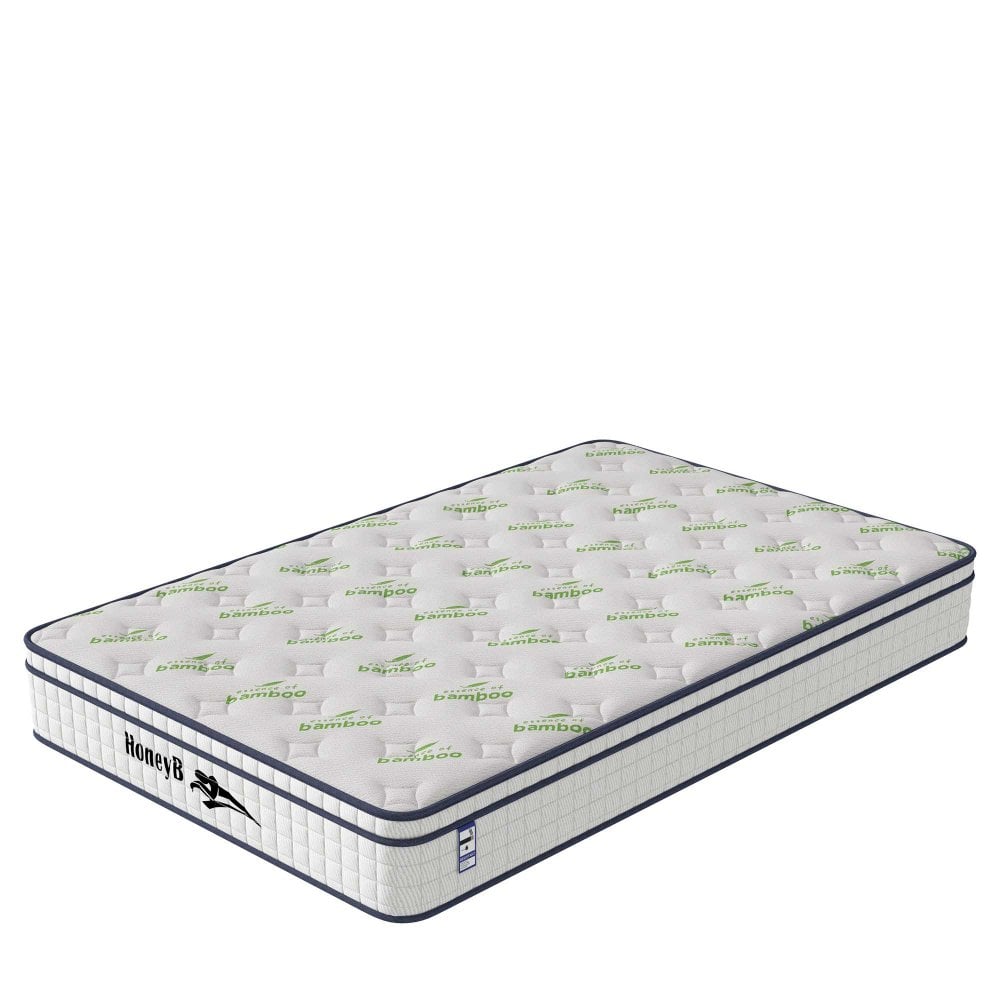 Honey B Bamboo 4'6" Double Rolled Mattress