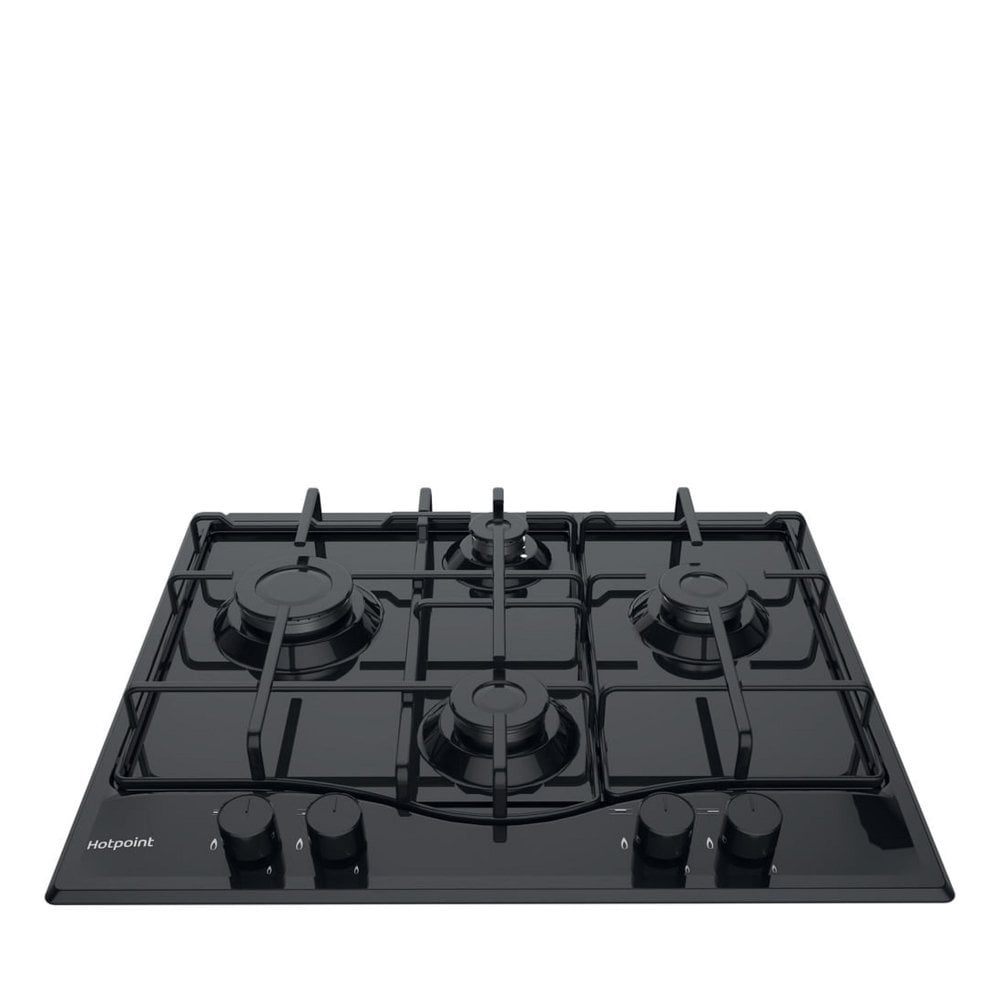 Hotpoint PCN642HBK 60cm Gas Hob in Black