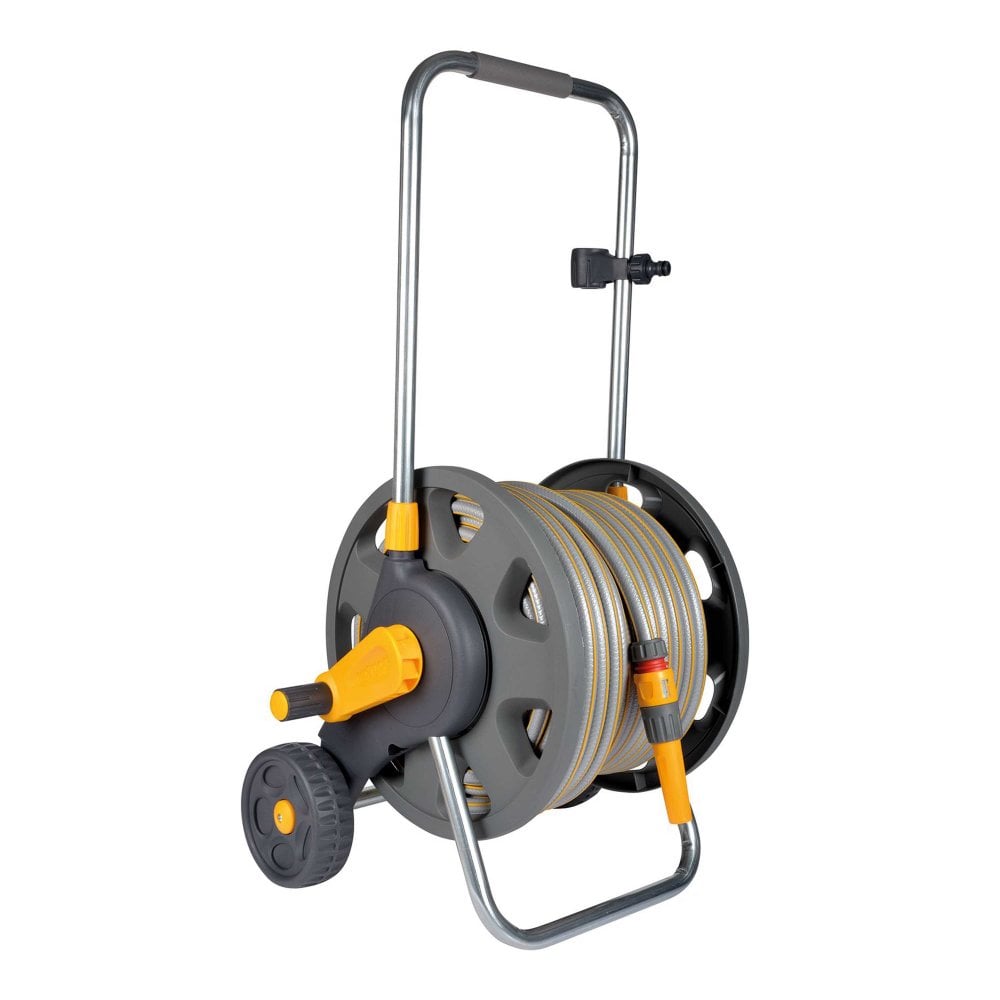 Hozelock 2435 Assembled Hose Cart (60m) with 50m Hose
