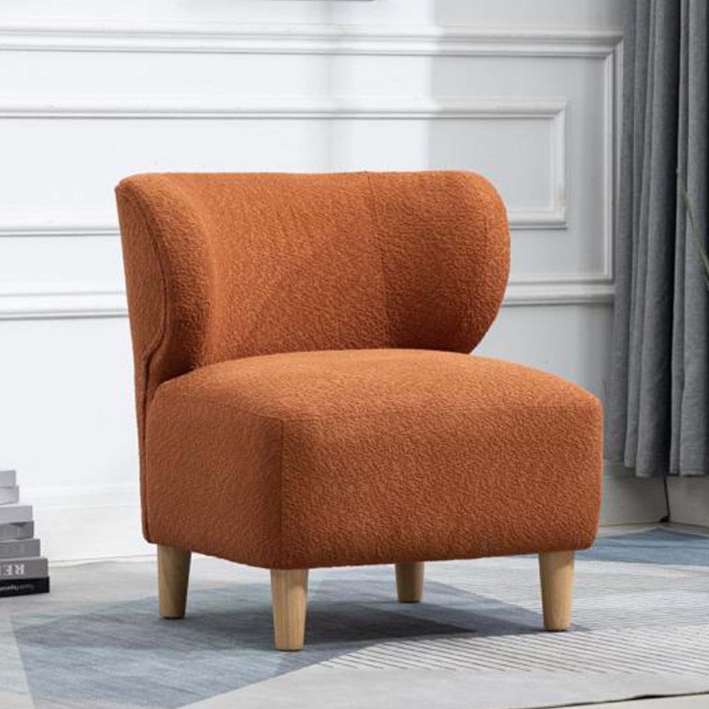 Josie Accent Chair - Rust