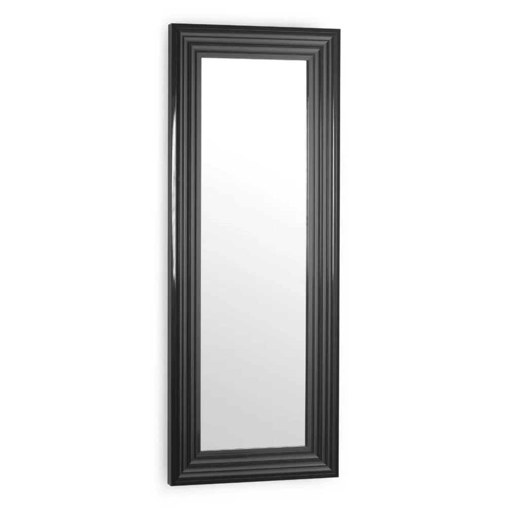 Julian Bowen Tokyo Rectangular Mirror - Gloss Black