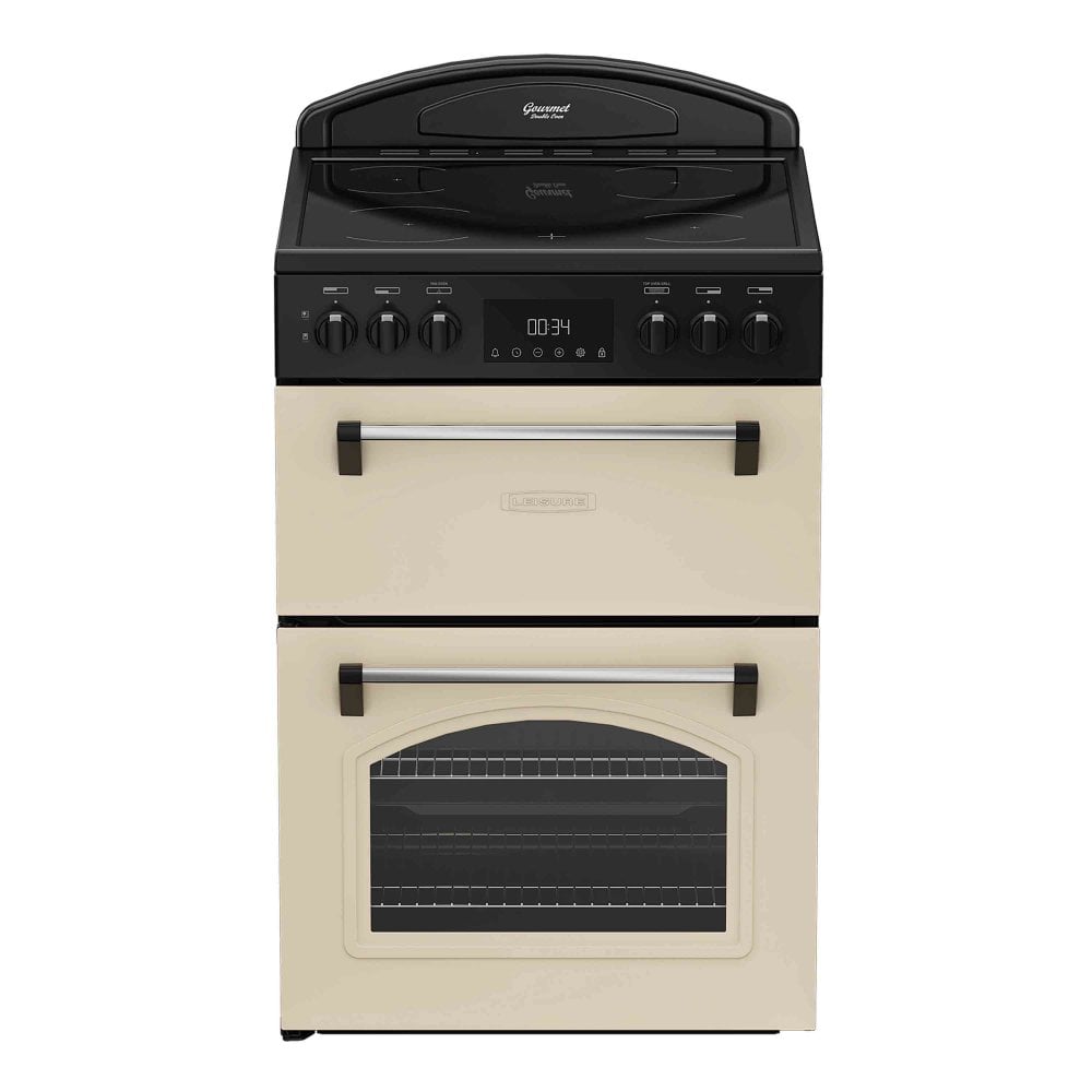 Leisure CLB60ECC 60cm Double Oven Electric Range Cooker – Cream