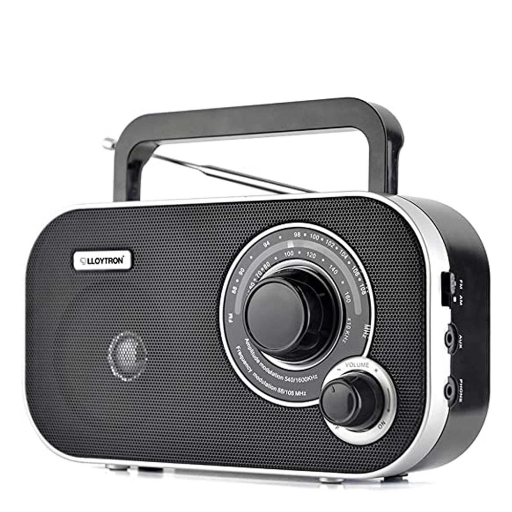 Lloytron N2405BK Calypso 2 Band AM/FM Portable Radio