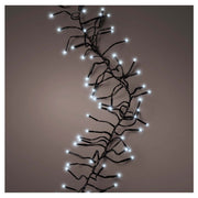 Lumineo 768 LED Cluster Twinkle Lights 600cm - Green/Cool White