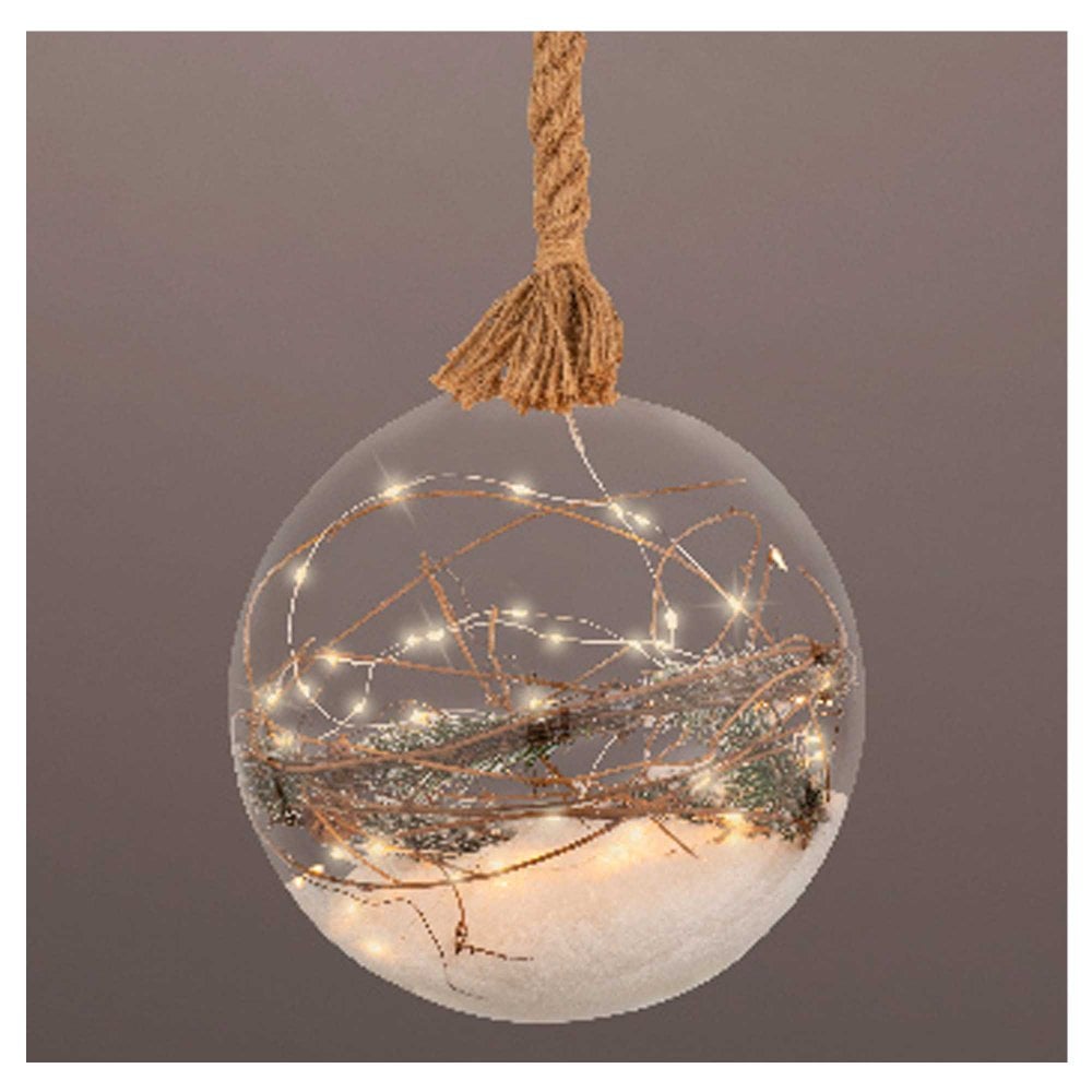Lumineo Micro LED 25cm Battery Operated Decoration Light - Classic Warm