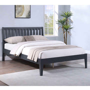 Luna 4'6" Bedframe - Off Black