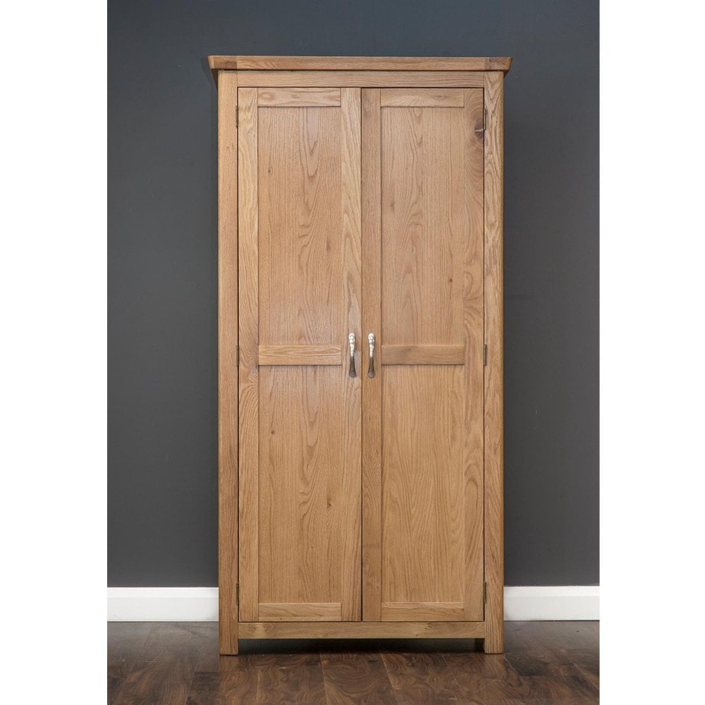 Manhattan Oak 2 Door Wardrobe