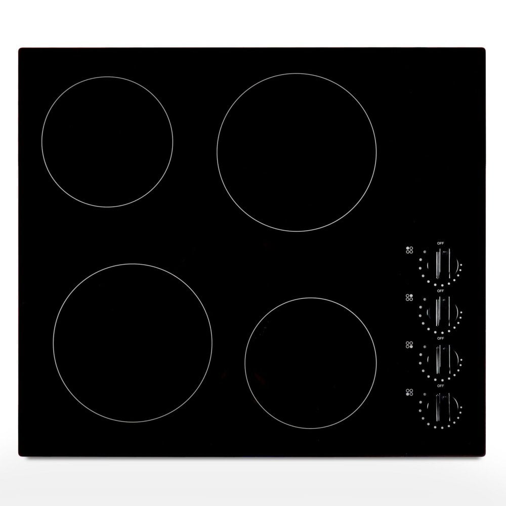 Montpellier MCH59CK 59cm Ceramic Hob with Rotary Controls