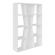 Naples Medium Bookcase - White
