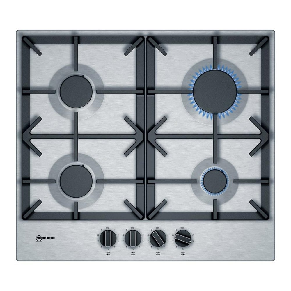 Neff T26DS49N0 N70 58cm Gas hob - Stainless Steel
