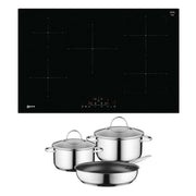 Neff T48FD23X2 N70 80cm Induction Hob with CombiZone