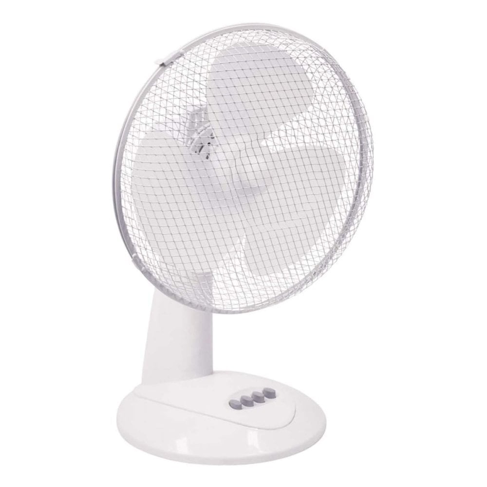Prem-I-Air 12” Oscillating Desktop Fan – White