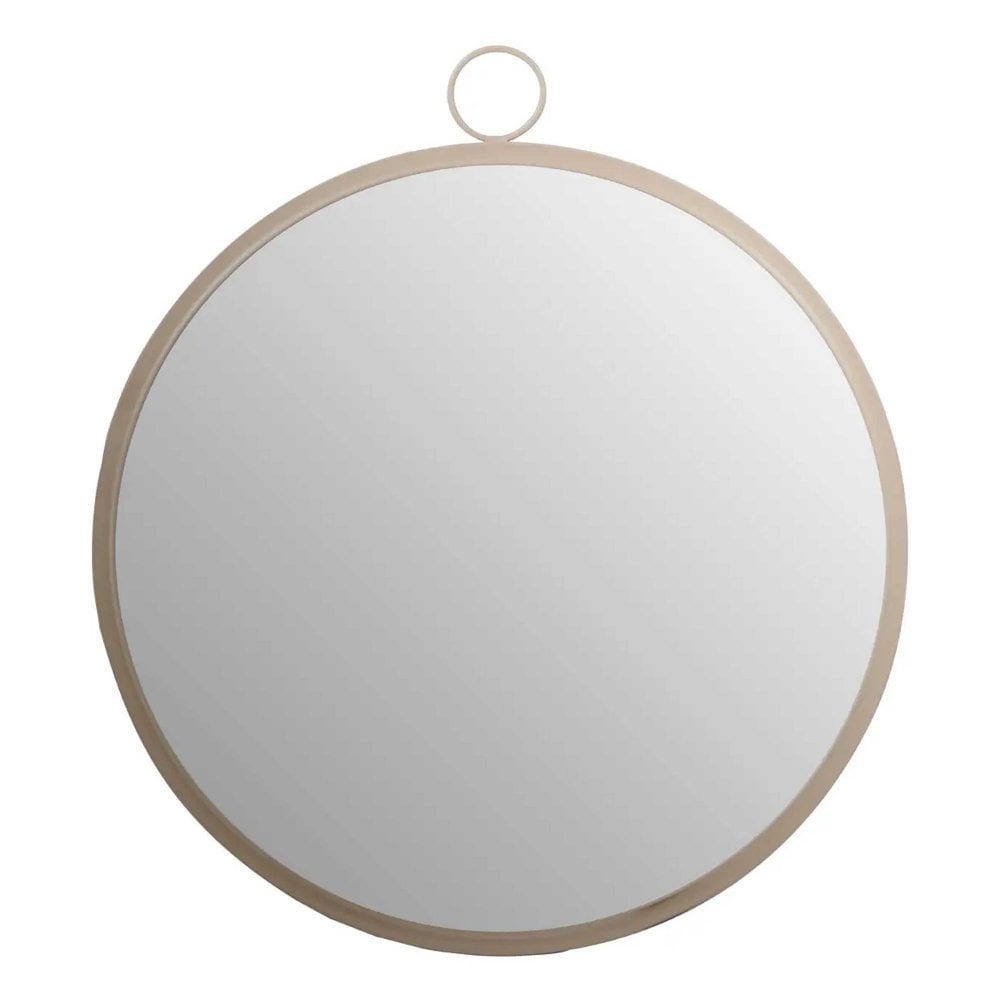 Premier Round Wall Mirror with Gold Finish Frame