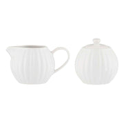 Price & Kensington Luxe Milk Jug & Sugar Bowl - White