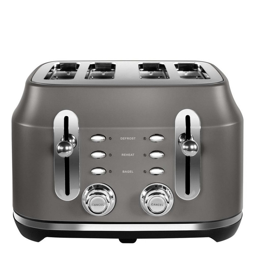 Rangemaster RMCL4S201GY 4 Slice Toaster - Slate Grey