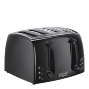 Russell Hobbs 21651 Textures 4 Slice Plastic Toaster - Black