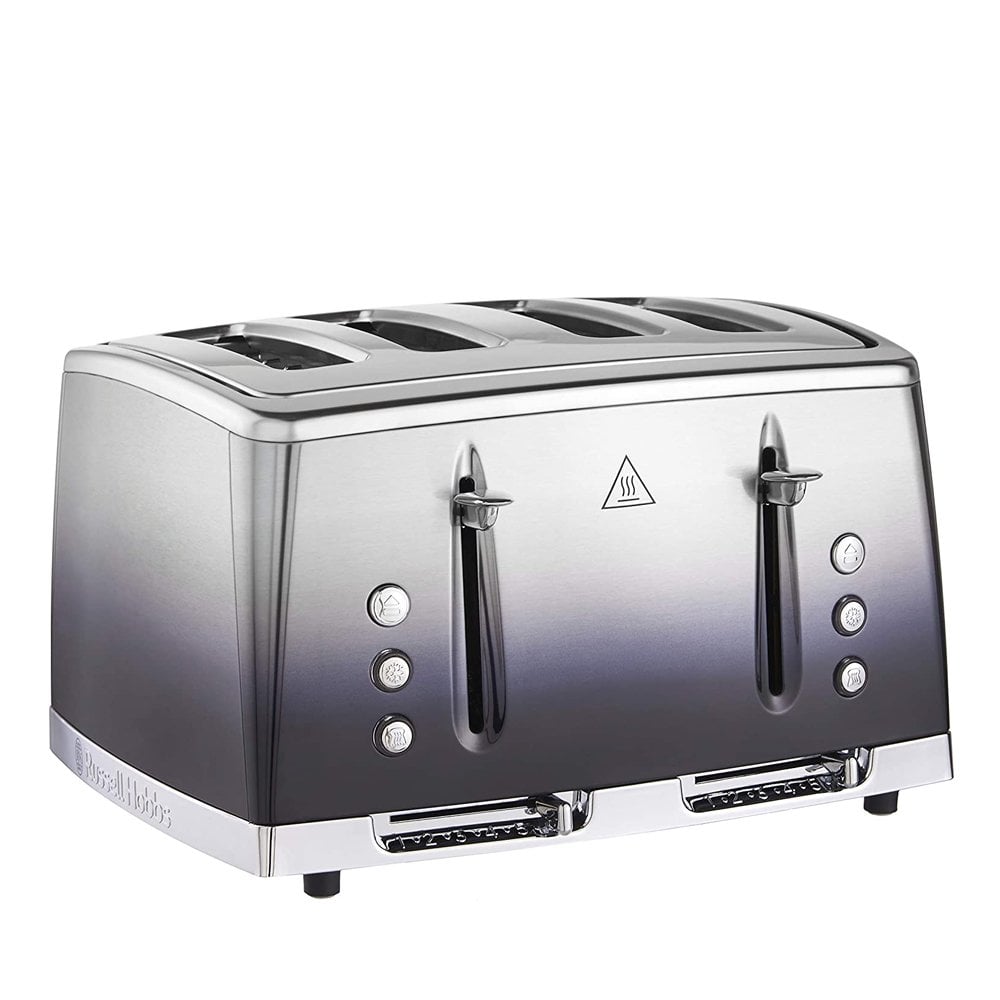 Russell Hobbs 25141 Eclipse Midnight Blue 4 Slice Toaster in Stainless Steel