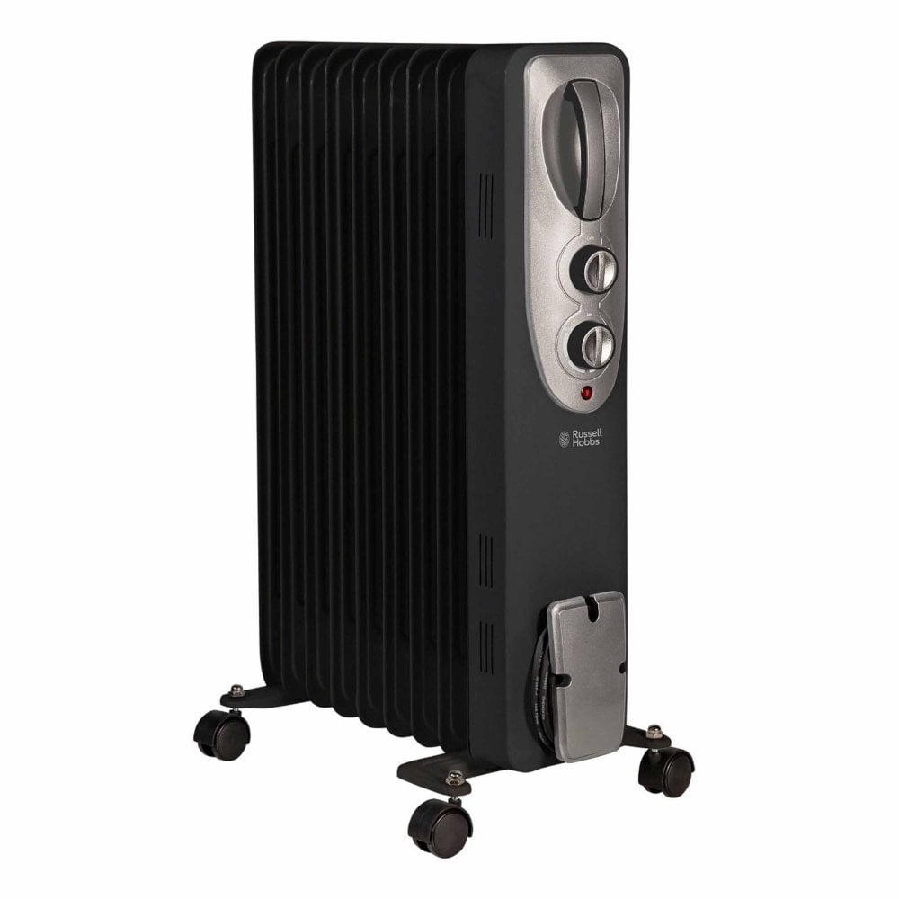 Russell Hobbs RHOFR5002B 2Kw Oil Filled Radiator – Black